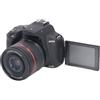 Asixxsix Fotocamera Digitale 4K, 64MP Zoom 12X Messa a Fuoco Automatica Anti-Shake Vlogging Camera con WiFi 3'' Schermo Ribaltabile a 180° Supporto per Fotocamera Compatta Luce Esterna