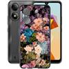 AQGG Custodia per ZTE Blade A33s (6.30) Cover, Black Protettivo Sottile Morbido Silicone Custodia Protezioni Skin Bumper - RomanticismoD