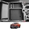 CDEFG Compatibile con Ford Ranger T9 2023 2024 Raptor Wildtrak XLT Vano Portaoggetti da Bracciolo Scatola di Controllo Centrale Scatola di Organizer per Auto Ranger 2023 Accessori (Freno manuale)
