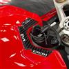 Resin Bike Adesivi Moto Compatibile con Ducati Panigale V4 e V4S 2022. Protezione Zona Chiave Accensione da Urti e Graffi. Adesivo Resinato con Effetto 3D