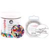 INNSPIRO Set paillettes opache e AB mix 7 mm. 120 g. e perni punta roma 500u.