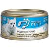 Professional Pets Pollo e Tonno 70g umido gatto 85 g