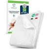 Sensalou Coprimaterasso Impermeabile 180x200 cm per Incontinenza - Traspirante e Antiacaro fino a 30 cm di Altezza - Per Letto Matrimoniale o Boxspring