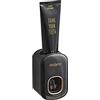 MEIJMJIA-MH Dispenser di dentifricio a parete Spremiagrumi automatico Dispenser di dentifricio-Impermeabile e senza polvere (nero)