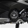 labelbike Adesivi 3D Moto Carter Compatibile con Yamaha | TMAX 500-530 2001-2016, Scooter Protezione in Resina, Antigraffio, Decorazione, Bianco Carbonio, Made in Italy