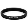 fittings4you 46 mm - 43 mm Filtro Adattatore Step Down adattatore filtro Adattatore Step Down 46 - 43