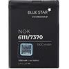 Evetane Blue Star Premium - Batteria da 1000 mAh Li-Ion de Capacità Carica Veloce 2.0 Compatibile Con il nokia 6111/7370/n76/2630/2760/n75/2600 classic