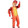 SEA HARE Costume da Dinosauro Per Bambini Costume in Maschera (Triceratopo/Tirannosauro/Stegosauro) (XS:3-4 Anni, Tyrannosaurus)