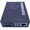 Elfcam® - Convertitore in fibra Ethernet, convertitore RJ45 Gigabit/modulo mini-GBiC SFP (1,25G SFP Port) multimodale-monomodale / 0,55-20 KM (confezione da 1)