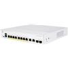Cisco Switch di rete Cisco CBS350 Gestito L3 Gigabit Ethernet (10/100/1000) Supporto Power over (PoE) 1U Grigio [CBS350-8P-2G-UK]