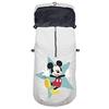 Interbaby Sacco Passeggino Invernale Universale Interbaby | Copri Passeggino Universale Morbida | Sacco Termico per Ovetto Rimovibile, Doppia Apertura, Facile da Lavare, Materiali Anallergici, Mickey Geo