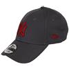 New Era NY 9forty Cappellino da Baseball, Grigio York Yankees, Taglia Unica Uomo