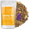 HORTIA SKINNY TEA | Tisana Drenante e Dimagrante Forte a base di Tè Verde e Yerba Mate | Diuretico, Snellente e Bruciagrassi per Perdere Peso Velocemente | Confezione Regalo Salva Aroma | Gusto Limone