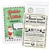 KAÏDENSÏ Idea Regalo Bambini Natale Originale - Pergamena Risposta da Babbo Natale Sei Stata Brava - Idee Regali Originali Bambina Bambino