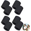 FiveMileBro 8 Pezzi Polsino Sportivo, Sweatband Sportivo, Polsini Tergisudore, Unisex, per Tennis, Ginnastica, Calcio, Basket, Corsa (Bianco)