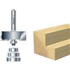 Trend Fresa per rifilare con cuscinetto guidato, gambo 1/2 pollice, diametro di taglio 35mm, lunghezza di taglio 12.7mm, metallo duro (TCT), 46/39X1/2TC