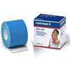 Sixtus Italia Leukotape K Benda Anelastica Media Colore Azzurro 5cmx5mt