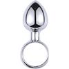 QIJIHE Mini Taglie Spine Anali Piccolo Filo Mini Bulb Plug Anale con Pull Ring In Acciaio Inox Plug Anale Set per Uomini e Donne Butt plug Principiante (M)