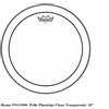 REMO 20" PINSTRIPE Clear 2 STRATI Bass Drumhead PS-1320-00-PELLE x GRANCASSA