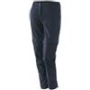 Loeffler Zip-off Comfort Stretch Light Pants Grigio 18 / Short Donna