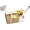 BON BON e CAFFÈ Bomboniera con confetti, COMUNIONE-CRESIMA-COMPLEANNO scatolina con penna assortita (gialla o bianca) e PORTA-PENNA (a cuore) con FARFALLE