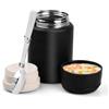 FGJCJ Termica Lunch Box Mantenere il Cibo Caldo, 1 L Thermos Alimenti Caldi  in Acciaio Inox, Contenitore Alimentare Contenitore Termico, per il Cibo,  Tazza di Cereali, Pasti con un Cucchiaio : 