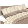 Passione per le tele Completo Lenzuola Invernale Felpate in Flanella Anti-Pilling 100% Cotone. Set lenzuola a fiori morbidissim made in Italy. singolo matrimoniale una piazza e mezza (una piazza e mezza, GEOMETRICO rosa)