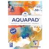 Clairefontaine Aquapad Goldline Aquarellblock A6, 10,5x14,8cm, 300g, 50 Blatt