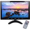 Demacia Monitor HD da 10.1 Pollici, Full HD Color 1024 x 600 AV/VGA/Ingresso HDMI, Compatibile con PC, DVD, Telecamera di Sorveglianza e Telecamera di Backup