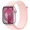 Apple Smartwatch Apple Watch Series 9 45 mm Digitale 396 x 484 Pixel Touch screen Rosa Wi-Fi GPS (satellitare) [MR9J3QF/A]