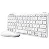 Trust - Lyra tastiera Mouse incluso RF senza fili + Bluetooth QWERTY Italiano - Bianco