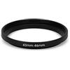 fittings4you 43 mm - 46 mm Filtro Adattatore Step Up Adattatore Filtro Adattatore Step Up 43 - 46