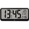 ADE Orologio digitale radiocontrollato con cifre XXL | grande orologio da tavolo e da parete con calendario | termometro e funzione di sveglia | perfetto per anziani, portatori di occhiali, ipovedenti