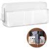 xiruiubao Organizzatore Telecomandi Parete Supporto Telecomando - Multifunzionale Scatola per Organizer per Controlli a Distanza, Ricarica del Cellulari per Camera da Letto, Soggiorno, Bagno e Ufficio