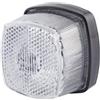 HELLA Luce di posizione - Alogeno - 12V | Montaggio, esterno/Raccordo a vite - ECE - Colore diffusore luce: cristallino - Sx/Dx - Quantità: 1 - 2PG 003 057-061