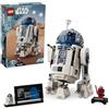 LEGO Star Wars 75379 R2-D2 - Giocattolo da Costruire - Figura di Droide da Esposizione con Testa Rotante, Periscopio e Strumenti - Incl. una Minifigure di Darth Malek - Regalo per Bambini da 10 Anni