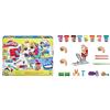 Play-Doh Set da Veterinario, Playset con Cane Giocattolo, Trasportino, 10 Strumenti, 5 Colori, Multicolore & Hasbro Fantastico Barbiere Playset con Pasta da Modellare e Accessori