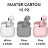 Akai Air Buds Ultra Slim Auricolari Bluetooth Master Carton 15 Pz 3Pz X Pink 9Pz X White 3Pz X Silver