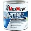 Maxmeyer Smalto All'Acqua Poliuretanico Brillante Bianco 0,75 L