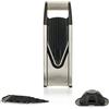 Börner Affettaverdure V6 (Set Base) - Mandolina in Acciaio Inox (Lama a V) - Mandolina Regolabile per Verdure & Frutta - Tagliaverdure per Fette in 3 Spessori - Inclusa Protezione per le Dita