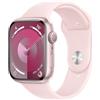 Apple Watch Serie 9 2023 GPS 41mm Cassa Alluminio Rosa Cinturino Light Pink