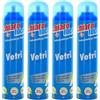 FEI FAN Chiaro Luce Vetri Spray, Pulizia Impeccabile Senza Aloni, Nuova Formula con Nebulizzatore, Adatto a Vetri, Specchi, Schermi PC e TV, Interni Auto, Sedili in Pelle e Altro, Flacone da 300ml (4 Flaconi)