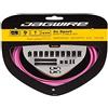 Jagwire 2 x Sport Shift Kit Guaine e Cavi Deragliatore Adulto Unisex, Rosa, Taglia Unica