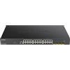 D-Link DGS-1250-28XMP switch di rete Gestito L3 Gigabit Ethernet (10/100/1000) Supporto Power over (PoE) Nero