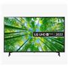LG TELEVISORE Smart TV 43" LG UHD 4K HDR WiFi DVB-T2 43UQ80003LB Grigio