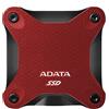 ADATA SD600Q 480GB External Solid State Drive SSD Hard Disk, red