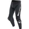 Dainese Pantalone Moto in Pelle Dainese SUPER SPEED Nero Bianco