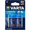 VARTA - LONGLIFE POWER BATTERIA ALCALINA C LR14 2 UNITÀ