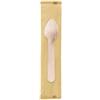 Signor Bio Cucchiaini monouso - imbustati singolarmente - 11 cm - legno - Signor Bio (unità vendita 1 pz.)