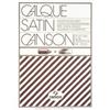 CANSON Blocco carta lucida satinata per disegno manuale - A4 - 50 fogli - 90gr - Canson (unità vendita 10 pz.)